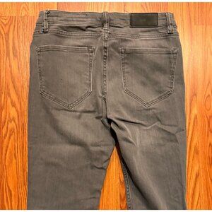 All Saints Mast Low Rise Womens Jeans Gray Slim Skinny Ladies 28x28